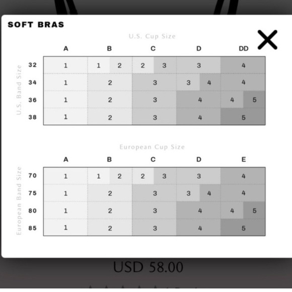 Kit Undergarments Moulded Plunge
Soft Bra, in Sand Color, Size 4. - Picture 5 of 5